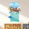 Noahs Ark homeschool classroom wall decal