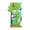 Jesus meets Zacchaeus wall decal for kids ministry