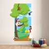 Zacchaeus tree scene kids church wall decal