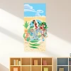 Palm Sunday Bible story wall decal homeschool learning space kids