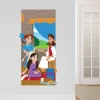 Mary listening to Jesus wall decal for kids ministry