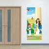 Esther and Mordecai kids ministry wall decal