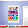 Children Are A Gift Bible Verse Scripture Wall Decal a fun and effective way to teach Bible Verses to kids and hide the word in their hearts. Creative For Kids wall decals perfect for your Sunday School, kids church, or Children's Ministry hallways.