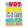 Colorful Isaiah 43:5 wall decal encouraging children that God is always with them.