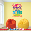 Christian Scripture memory wall decal for homeschool and Christian school