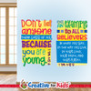 Set of two Christian wall decals teaching young believers to lead by example.