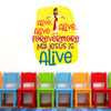Easter resurrection He is alive Jesus wall decal preschool classroom
