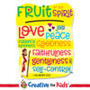 Fruit Of The Spirit - Jesus Preschool Wall Decal is a delightful way to welcome Preschoolers and families to your Nursery, PreK, Preschool, Sunday School classroom, or Children's Ministry hallway.