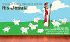 Jesus Our Shepherd Bible Story Set are easy to install and make a great Bible Story Scene for your Kids Church, Sunday School or Children's Ministry.