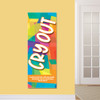 Cry Out Worship Kids Church Banner encourages kids to worship Jesus in kids church, Sunday school, classrooms, hallways, and registration areas. They will inspire kids to do what they were created to do, worship God! All vinyl banners include the option of grommets or no grommets.