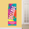 Declare Worship Kids Church Banner encourages kids to worship Jesus in kids church, Sunday school, classrooms, hallways, and registration areas. They will inspire kids to do what they were created to do, worship God! All vinyl banners include the option of grommets or no grommets.