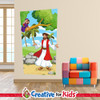 Zacchaeus and Jesus Elementary Bible Story Wall Decal will bring the stories of the Bible to life on the walls of your Sunday School, kids church, or Children's Ministry hallways.