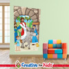 Jesus Enters Jerusalem Plam Sunday Elementary Bible Story Wall Decal will bring the stories of the Bible to life on the walls of your Sunday School, kids church, or Children's Ministry hallways.