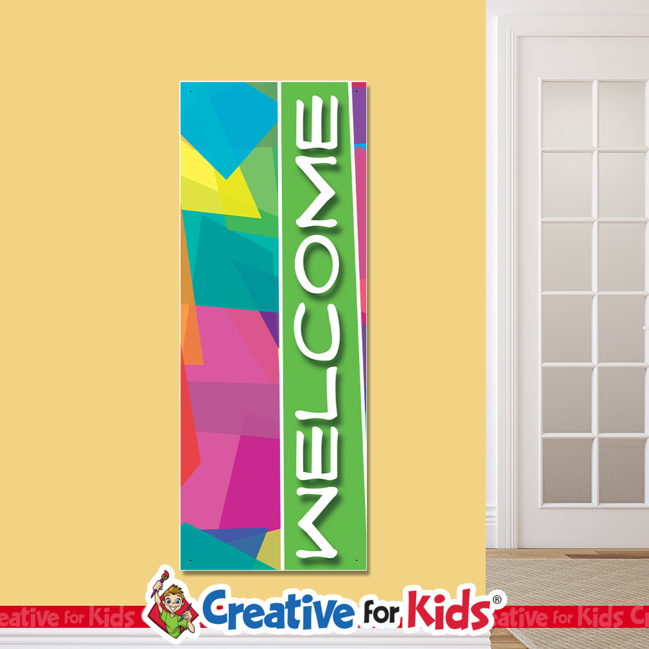 Welcome Kids Church Banner