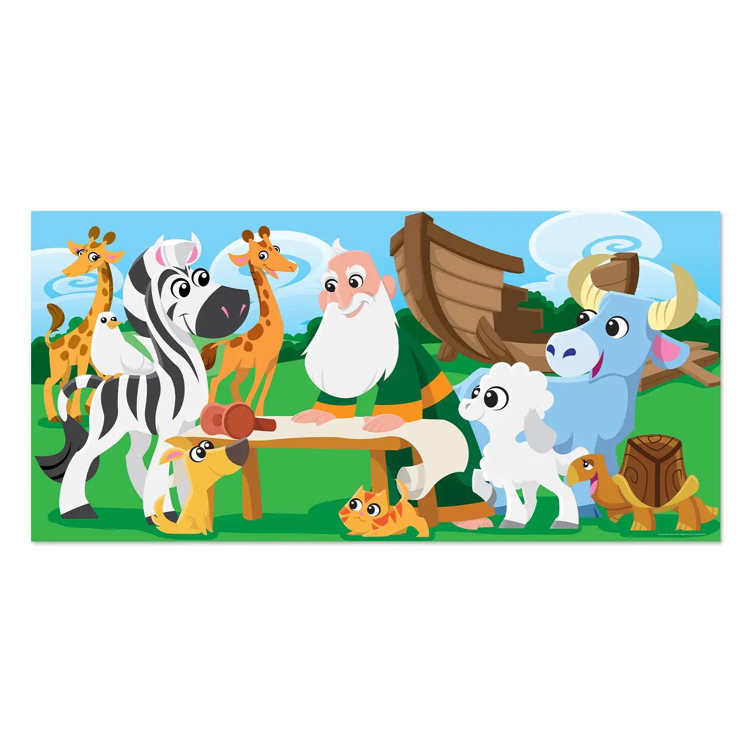 Horizontal Bible Story Banners