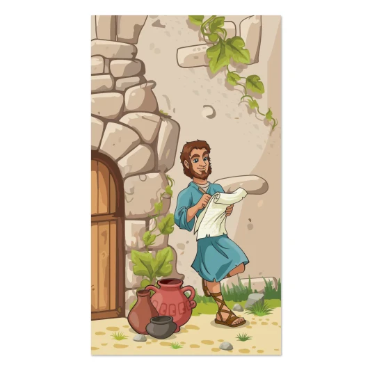 Paul writing letters to early churches