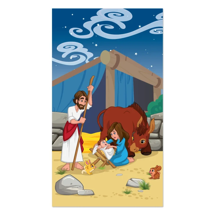 Christmas Nativity Elementary Bible story Banner