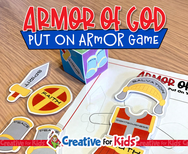 Armor Of God  Put On Armor Game, Elementary Game, Preschool Game, Sunday School Printable, Game Printable, Game Activity, Bible Lesson, Christian Kids Activity, Sunday School Craft, Home School Printable, Books of the Bible Printable, Armor of God Printable, Preschool Activity, Nursery craft, Sunday School Printable, Home School Learning.