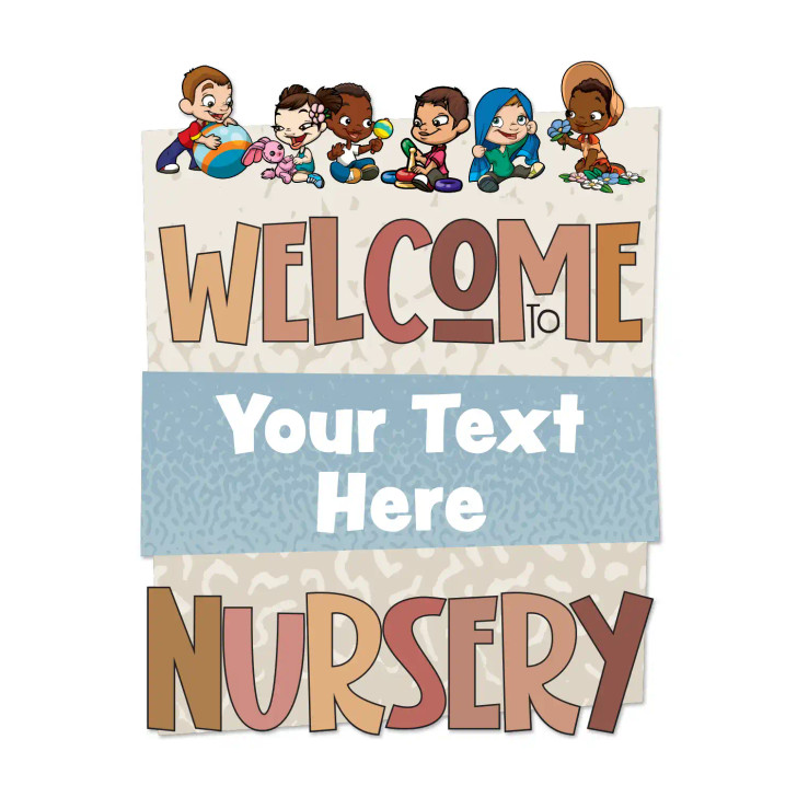 Custom Welcome to Nursery Wall Decal N