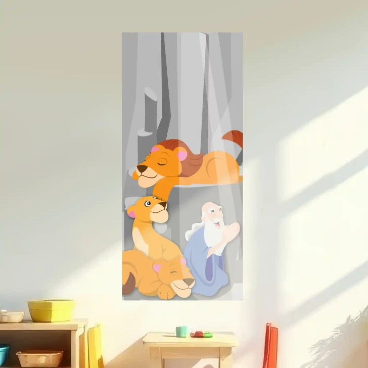 Daniel in lions den