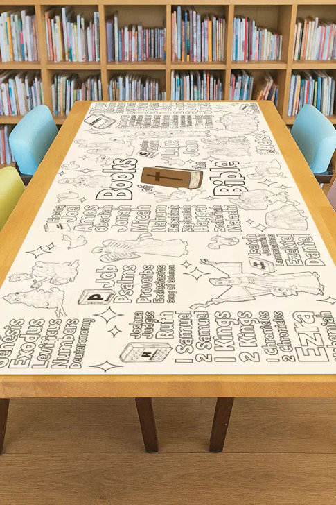 Books of the Bible Classroom Coloring Activity
