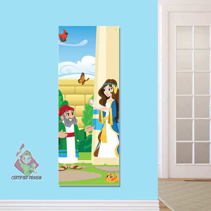 This Eshter And Mordecai Bible Story Banner is a wonderful way to visually show this exciting bible story.