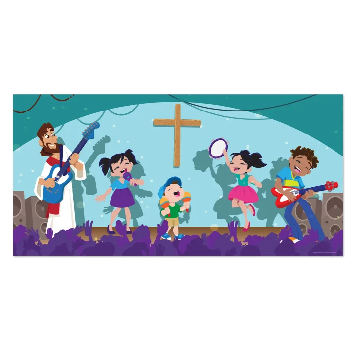 Jesus Sing With Me Bible Stories HOR Banner