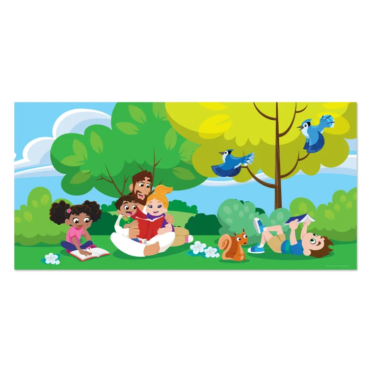 Jesus Read With Me Bible Stories HOR Banner