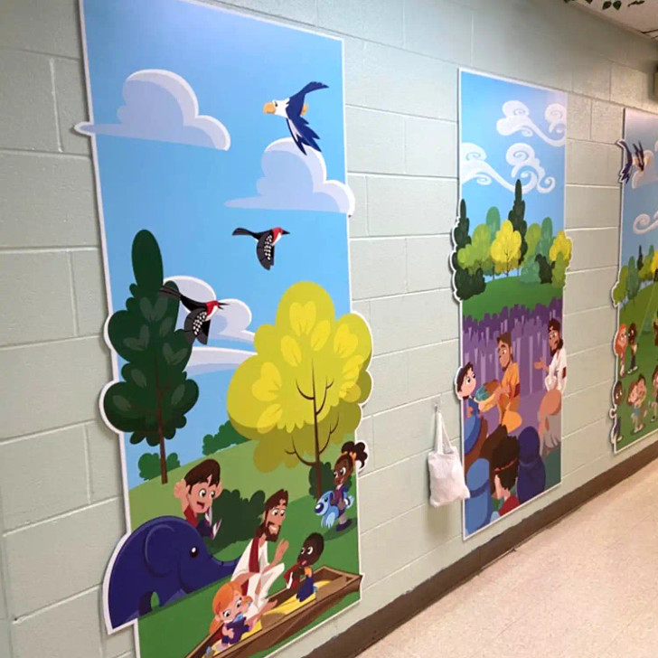 Creative For Kids offers Bible Wall Art designed for classrooms, nurseries, and Sunday School—fun, faith-based visuals for every children's ministry space.