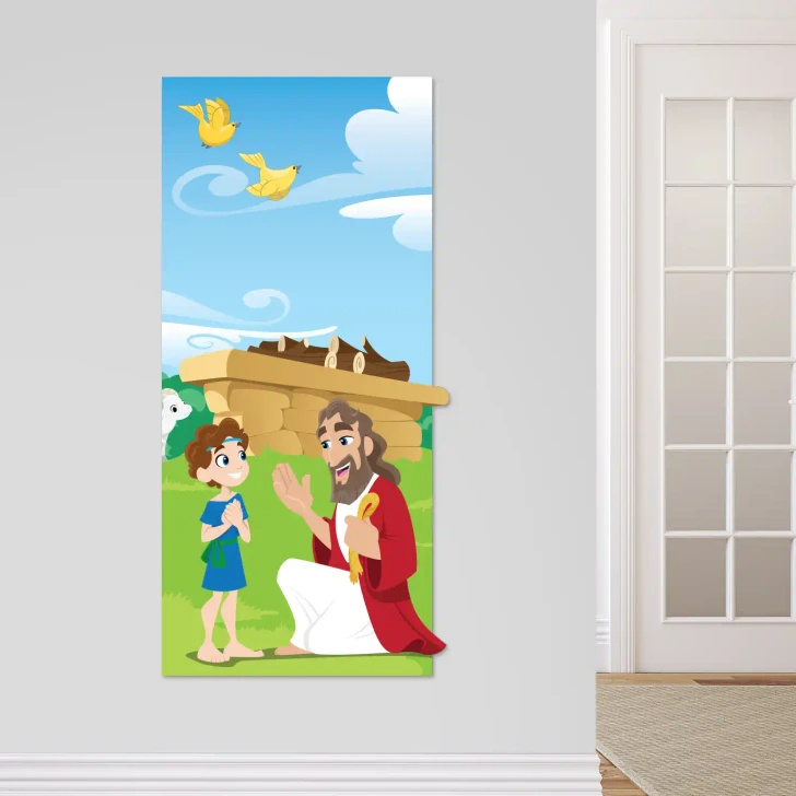 Abraham and Isaac wall decal learning