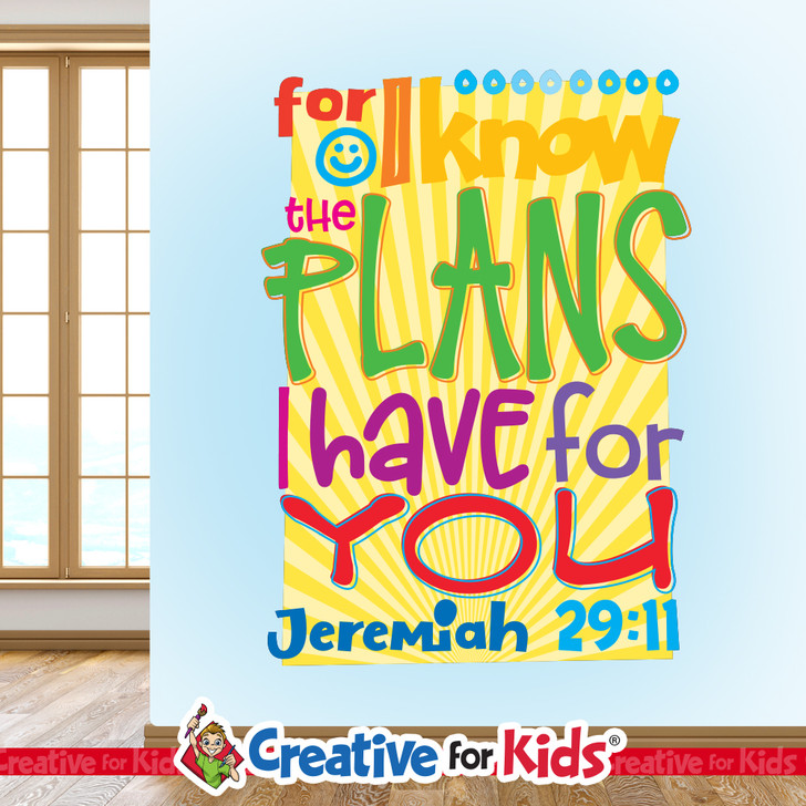 Scripture Wall Words are creatively designed to give a wonderful, attention-grabbing appeal. Great for your Kids Church, Sunday School or Children's Ministry.