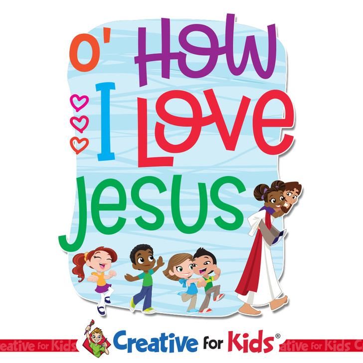 O' How I Love Jesus Preschool Wall Decal is a delightful way to welcome Preschoolers and families to your Nursery, PreK, Preschool, Sunday School classroom, or Children's Ministry hallway.