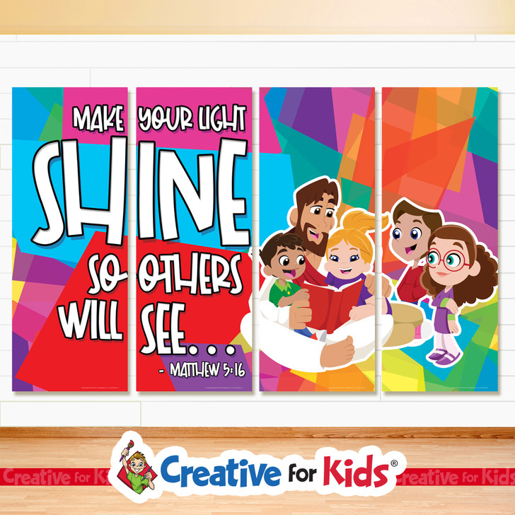 Make Your Light Shine Collage Banner Set