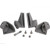 Stainless Steel Commercial 11 Roller Grill and 30 Hot Dog Cooker Machine - Color: Silver