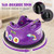 12V Electric Ride On Car with Remote Control and Flashing LED Lights-Purple - Color: Purple