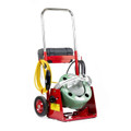 Spartan Model 100 Drain Cleaning Machine with 13/32" Drum Back Left - 02812201K