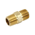 Spartan Tool Nipple, Hex 3/8 Npt Brass - 71700700