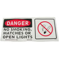 Spartan Tool Decal, Danger " No Smoking" - 77766300