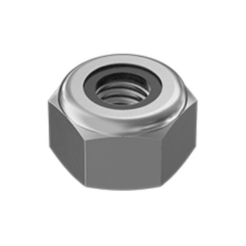 Spartan Tool 10-32 Nylon Aluminum Locknut, 64022655 Locknut, 10-32 Nylon - Alum - 64022655