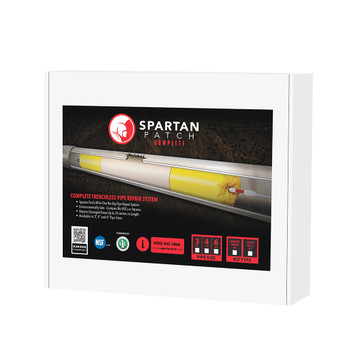 Spartan Patch 4" x 24" Trenchless Pipe Repair Replenishment Kit, FPP1-KIT4-RK-W Spartan Patch Complete 4" x 24" Trenchless Pipe Repair Replenishment Kit - SPC-KIT4-RK-W
