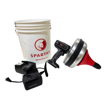Spartan Tool Used Model 718 Cordless Drain Cleaning Machine, 99990731