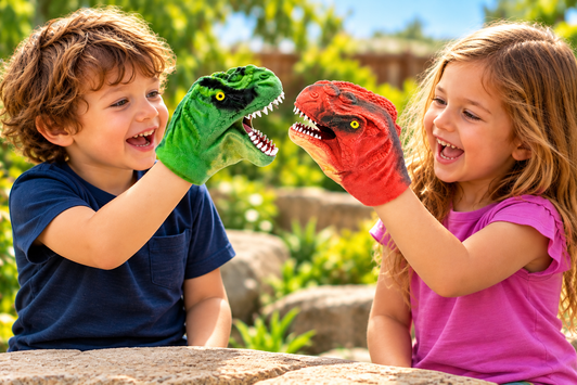 Dinosaur Hand Puppet
