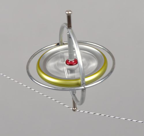 TEDCO Original Metal Gyroscope - Trusted Educational Tool for Physics Lessons - Made in the USA - Ages 8+/Boxed