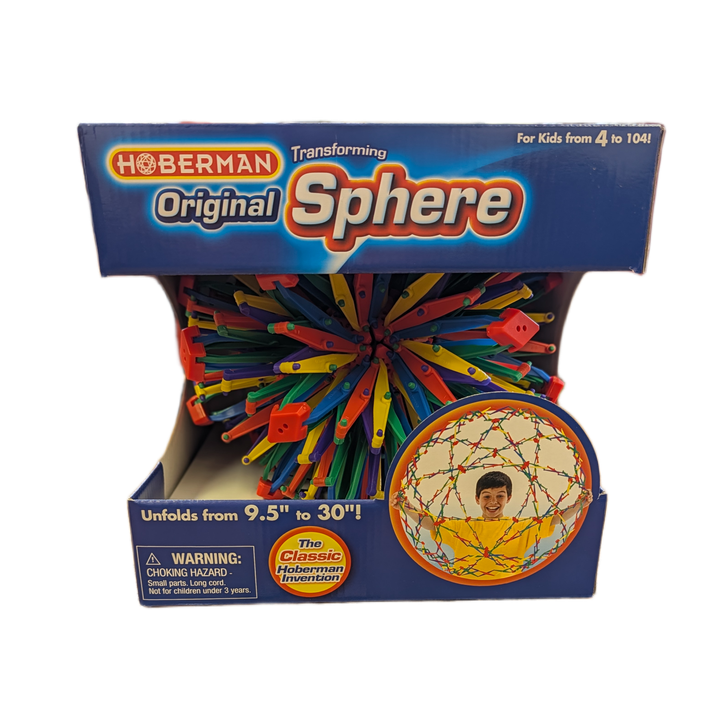 Hoberman Sphere - Rainbow