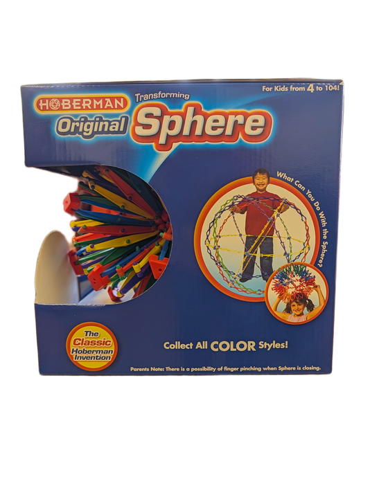 Hoberman Sphere - Rainbow