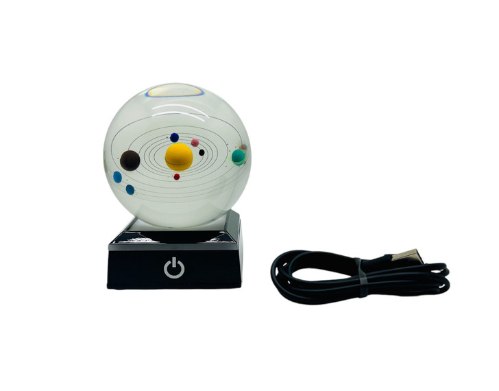 3D Crystal Solar System