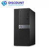 Left Side View Dell Optiplex 5060 SFF Desktop Computer Intel Quad Core i3 (8th Gen) 3.2GHz 8GB 256SSD Windows 10 Pro and WIFI