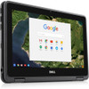 Dell Chromebook 3180 11.6" 2-in-1 Touchscreen HD 4GB 32GB SSD Google Chrome OS HDMI Bluetooth, Webcam, WIFI