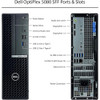 Dell OptiPlex 5080 SFF Desktop Computer | Intel Hexa-Core i5-10500 (3.1 GHz)| 16GB RAM | 256GB SSD | Windows 11 Pro