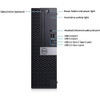 Dell OptiPlex 7070 SFF Desktop Computer | Intel Octa-Core i7-9700 (3.0 GHz)| 32GB RAM | 256GB SSD | Windows 11